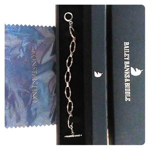 Bailey Banks & Biddle Konstantino Charm Bracelet